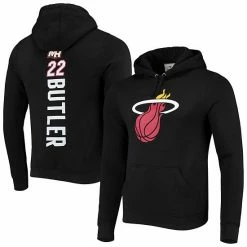 Men's Fanatics Branded Jimmy Butler Black Miami Heat Team Playmaker Name & Number Pullover Hoodie -Metaverse shop unnamed file 10844