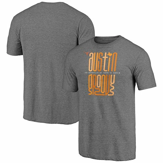 Men's Fanatics Branded Heathered Gray Texas Longhorns Hometown Collection Groovy Tri-Blend T-Shirt Men's Fanatics Branded Heathered Gray Texas Longhorns Hometown Collection Groovy Tri-Blend T-Shirt -Metaverse shop unnamed file 10864