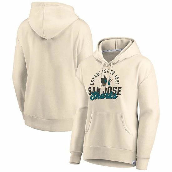 Women's Fanatics Branded Oatmeal San Jose Sharks Carry the Puck Pullover Hoodie Sweatshirt Women's Fanatics Branded Oatmeal San Jose Sharks Carry The Puck Pullover Hoodie Sweatshirt -Metaverse shop unnamed file 10868