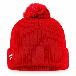 Men's Fanatics Branded Red New Jersey Devils Core Primary Logo Cuffed Knit Hat With Pom 4 Men's Fanatics Branded Red New Jersey Devils Core Primary Logo Cuffed Knit Hat With Pom -Metaverse shop unnamed file 10916
