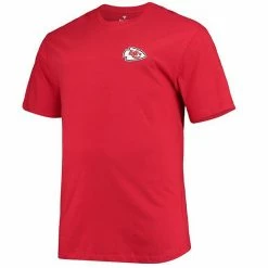 Men's Fanatics Branded Red Kansas City Chiefs Big & Tall #1 Dad 2-Hit T-Shirt -Metaverse shop unnamed file 10929
