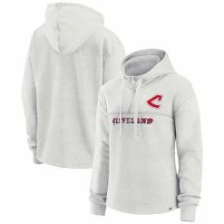 Women's Fanatics Branded Oatmeal Cleveland Indians Cooperstown Collection True Classics Legacy Quarter-Zip Hoodie 3 Women's Fanatics Branded Oatmeal Cleveland Indians Cooperstown Collection True Classics Legacy Quarter-Zip Hoodie -Metaverse shop unnamed file 10932