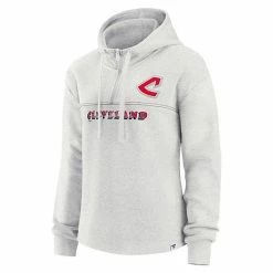 Women's Fanatics Branded Oatmeal Cleveland Indians Cooperstown Collection True Classics Legacy Quarter-Zip Hoodie 4 Women's Fanatics Branded Oatmeal Cleveland Indians Cooperstown Collection True Classics Legacy Quarter-Zip Hoodie -Metaverse shop unnamed file 10933