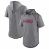 Men's Fanatics Branded Heathered Gray Texas A&M Aggies Four Relay Poly Hooded T-Shirt 1 Men's Fanatics Branded Heathered Gray Texas A&M Aggies Four Relay Poly Hooded T-Shirt -Metaverse shop unnamed file 10941