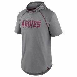 Men's Fanatics Branded Heathered Gray Texas A&M Aggies Four Relay Poly Hooded T-Shirt 4 Men's Fanatics Branded Heathered Gray Texas A&M Aggies Four Relay Poly Hooded T-Shirt -Metaverse shop unnamed file 10943