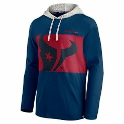 Men's Fanatics Branded Navy Houston Texans Long Sleeve Hoodie T-Shirt -Metaverse shop unnamed file 10958