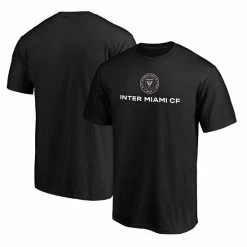 Inter Miami CF Fanatics Branded Primary Logo T-Shirt - Black
