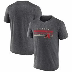 Men's Fanatics Branded Heathered Charcoal Arizona Diamondbacks Durable Goods Synthetic T-Shirt -Metaverse shop unnamed file 11013