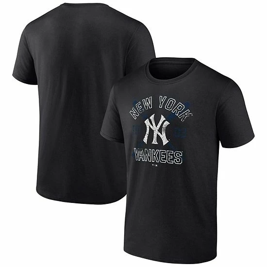 Men's Fanatics Branded Black New York Yankees Second Wind T-Shirt Men's Fanatics Branded Black New York Yankees Second Wind T-Shirt -Metaverse shop unnamed file 11026