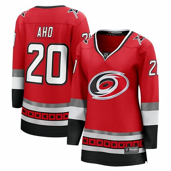 Women's Fanatics Branded Sebastian Aho Red Carolina Hurricanes 25th Anniversary Premier Breakaway Player Jersey Women's Fanatics Branded Sebastian Aho Red Carolina Hurricanes 25th Anniversary Premier Breakaway Player Jersey -Metaverse shop unnamed file 11030