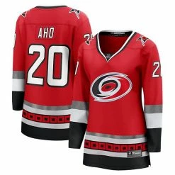 Women's Fanatics Branded Sebastian Aho Red Carolina Hurricanes 25th Anniversary Premier Breakaway Player Jersey 3 Women's Fanatics Branded Sebastian Aho Red Carolina Hurricanes 25th Anniversary Premier Breakaway Player Jersey -Metaverse shop unnamed file 11031