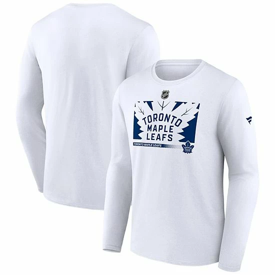 Men's Fanatics Branded White Toronto Maple Leafs Authentic Pro Core Collection Secondary Long Sleeve T-Shirt Men's Fanatics Branded White Toronto Maple Leafs Authentic Pro Core Collection Secondary Long Sleeve T-Shirt -Metaverse shop unnamed file 11035