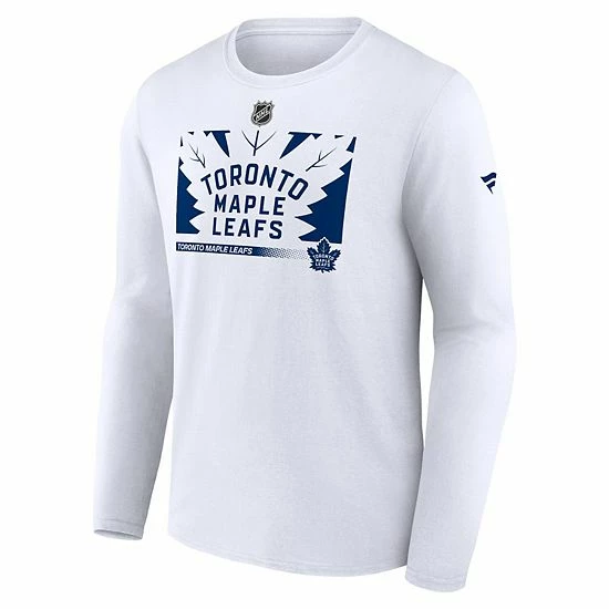 Men's Fanatics Branded White Toronto Maple Leafs Authentic Pro Core Collection Secondary Long Sleeve T-Shirt Men's Fanatics Branded White Toronto Maple Leafs Authentic Pro Core Collection Secondary Long Sleeve T-Shirt -Metaverse shop unnamed file 11036
