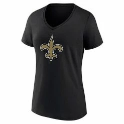 Women's Fanatics Branded Alvin Kamara Black New Orleans Saints Player Icon Name & Number V-Neck T-Shirt -Metaverse shop unnamed file 11040