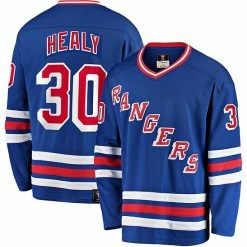 Men's Fanatics Branded Glenn Healy Blue New York Rangers Premier Breakaway Retired Player Jersey -Metaverse shop unnamed file 11044