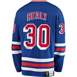 Men's Fanatics Branded Glenn Healy Blue New York Rangers Premier Breakaway Retired Player Jersey -Metaverse shop unnamed file 11046