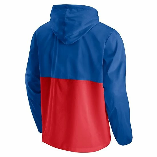Men's Fanatics Branded Blue/Red New York Rangers Thrill Seeker Anorak Half-Zip Jacket Men's Fanatics Branded Blue/Red New York Rangers Thrill Seeker Anorak Half-Zip Jacket -Metaverse shop unnamed file 11050