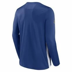 Men's Fanatics Branded Blue Toronto Maple Leafs Authentic Pro Rink Performance Long Sleeve T-Shirt -Metaverse shop unnamed file 11067