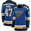 Women's Fanatics Branded Torey Krug Blue St. Louis Blues Home Premier Breakaway Player Jersey