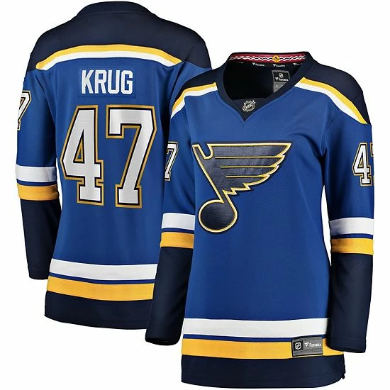 Women's Fanatics Branded Torey Krug Blue St. Louis Blues Home Premier Breakaway Player Jersey Women's Fanatics Branded Torey Krug Blue St. Louis Blues Home Premier Breakaway Player Jersey -Metaverse shop unnamed file 11090