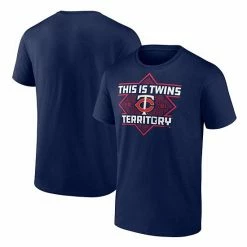 Men's Fanatics Branded Navy Minnesota Twins Hometown Collection Territory T-Shirt -Metaverse shop unnamed file 11177