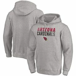 Men's Fanatics Branded Heathered Gray Arizona Cardinals Fade Out Pullover Hoodie -Metaverse shop unnamed file 11194
