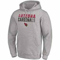 Men's Fanatics Branded Heathered Gray Arizona Cardinals Fade Out Pullover Hoodie -Metaverse shop unnamed file 11195