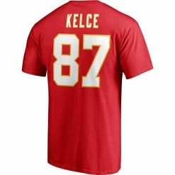 Men's Fanatics Branded Travis Kelce Red Kansas City Chiefs Player Icon Name & Number T-Shirt 4 Men's Fanatics Branded Travis Kelce Red Kansas City Chiefs Player Icon Name & Number T-Shirt -Metaverse shop unnamed file 11202
