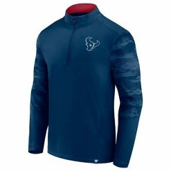 Men's Fanatics Branded Navy Houston Texans Ringer Quarter-Zip Jacket 4 Men's Fanatics Branded Navy Houston Texans Ringer Quarter-Zip Jacket -Metaverse shop unnamed file 11258