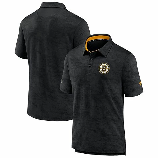 Men's Fanatics Branded Black Boston Bruins Authentic Pro Rink Polo Men's Fanatics Branded Black Boston Bruins Authentic Pro Rink Polo -Metaverse shop unnamed file 11317