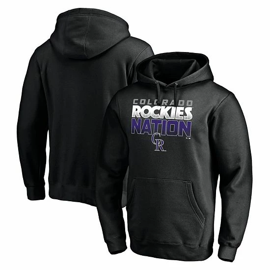 Men's Fanatics Branded Black Colorado Rockies Rockies Nation Team Pullover Hoodie Men's Fanatics Branded Black Colorado Rockies Rockies Nation Team Pullover Hoodie -Metaverse shop unnamed file 11402
