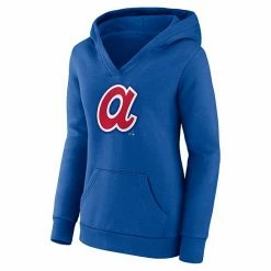 Women's Fanatics Branded Royal Atlanta Braves Forbes Crossover V-Neck Pullover Hoodie 4 Women's Fanatics Branded Royal Atlanta Braves Forbes Crossover V-Neck Pullover Hoodie -Metaverse shop unnamed file 11428