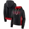 Women's Fanatics Branded Black Portland Trail Blazers Iconic Halftime Colorblock Pullover Hoodie -Metaverse shop unnamed file 11458