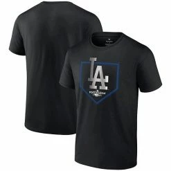 Men's Fanatics Branded Black Los Angeles Dodgers 2022 Postseason Around The Horn T-Shirt 3 Men's Fanatics Branded Black Los Angeles Dodgers 2022 Postseason Around The Horn T-Shirt -Metaverse shop unnamed file 11498