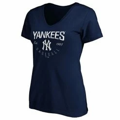 Women's Fanatics Branded Navy New York Yankees Plus Size Live For It Crossover V-Neck T-Shirt 4 Women's Fanatics Branded Navy New York Yankees Plus Size Live For It Crossover V-Neck T-Shirt -Metaverse shop unnamed file 11539