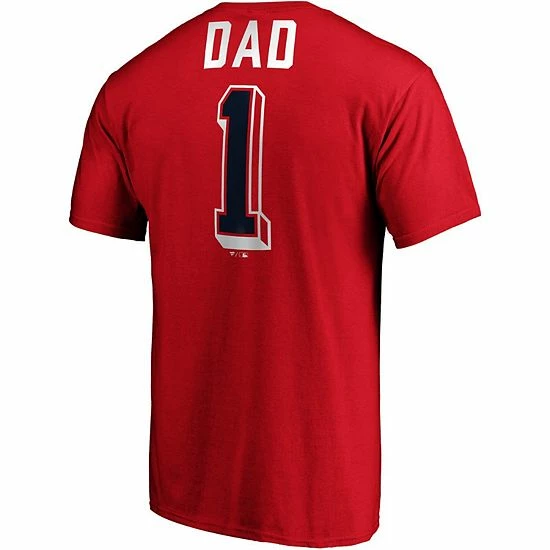 Men's Fanatics Branded Red Washington Nationals Number One Dad Team T-Shirt Men's Fanatics Branded Red Washington Nationals Number One Dad Team T-Shirt -Metaverse shop unnamed file 11548
