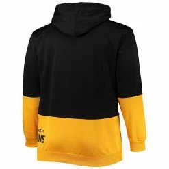 Fanatics Men's Profile Black/Gold Pittsburgh Penguins Big & Tall Team Quarter-Zip Hoodie 5 Fanatics Men's Profile Black/Gold Pittsburgh Penguins Big & Tall Team Quarter-Zip Hoodie -Metaverse shop unnamed file 1155