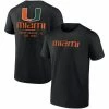 Men's Fanatics Branded Black Miami Hurricanes Game Day 2-Hit T-Shirt 1 Men's Fanatics Branded Black Miami Hurricanes Game Day 2-Hit T-Shirt -Metaverse shop unnamed file 11678