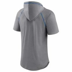 Men's Fanatics Branded Heathered Gray Florida Gators Four Relay Poly Hooded T-Shirt -Metaverse shop unnamed file 11706