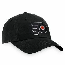 Men's Fanatics Branded Black Philadelphia Flyers Team Unstructured Adjustable Hat -Metaverse shop unnamed file 11719