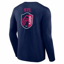 Men's Fanatics Branded Red St. Louis City SC Constant Success Long Sleeve T-Shirt -Metaverse shop unnamed file 1172