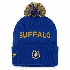 Men's Fanatics Branded Royal/Yellow Buffalo Sabres 2022 NHL Draft Authentic Pro Cuffed Knit Hat With Pom 4 Men's Fanatics Branded Royal/Yellow Buffalo Sabres 2022 NHL Draft Authentic Pro Cuffed Knit Hat With Pom -Metaverse shop unnamed file 11763