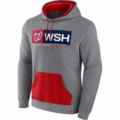 Men's Fanatics Branded Heathered Gray Washington Nationals Iconic Steppin Up Fleece Pullover Hoodie 4 Men's Fanatics Branded Heathered Gray Washington Nationals Iconic Steppin Up Fleece Pullover Hoodie -Metaverse shop unnamed file 11774