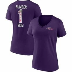 Women's Fanatics Branded Purple Baltimore Ravens Team Mother's Day V-Neck T-Shirt 3 Women's Fanatics Branded Purple Baltimore Ravens Team Mother's Day V-Neck T-Shirt -Metaverse shop unnamed file 11864