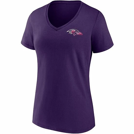 Women's Fanatics Branded Purple Baltimore Ravens Team Mother's Day V-Neck T-Shirt Women's Fanatics Branded Purple Baltimore Ravens Team Mother's Day V-Neck T-Shirt -Metaverse shop unnamed file 11865