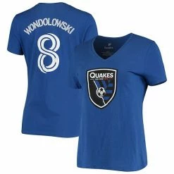 Women's Fanatics Branded Royal Chris Wondolowski San Jose Earthquakes Authentic Stack Name & Number V-Neck T-Shirt 3 Women's Fanatics Branded Royal Chris Wondolowski San Jose Earthquakes Authentic Stack Name & Number V-Neck T-Shirt -Metaverse shop unnamed file 11906