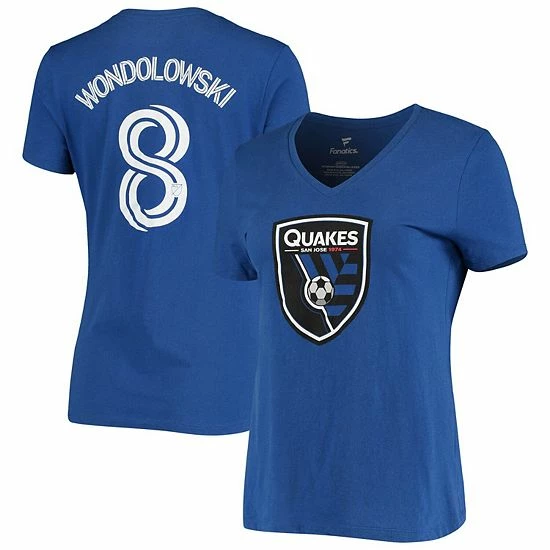 Women's Fanatics Branded Royal Chris Wondolowski San Jose Earthquakes Authentic Stack Name & Number V-Neck T-Shirt Women's Fanatics Branded Royal Chris Wondolowski San Jose Earthquakes Authentic Stack Name & Number V-Neck T-Shirt -Metaverse shop unnamed file 11906
