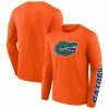 Men's Fanatics Branded Orange Florida Gators Double Time 2-Hit Long Sleeve T-Shirt -Metaverse shop unnamed file 11924