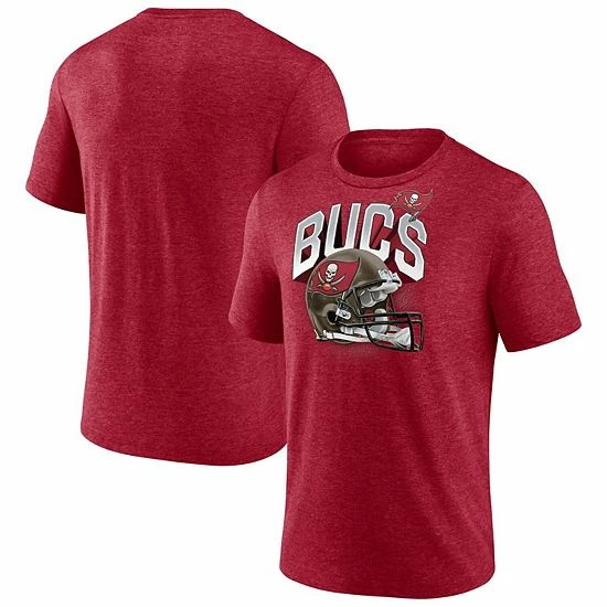 Men's Fanatics Branded Heathered Red Tampa Bay Buccaneers End Around Tri-Blend T-Shirt Men's Fanatics Branded Heathered Red Tampa Bay Buccaneers End Around Tri-Blend T-Shirt -Metaverse shop unnamed file 11932