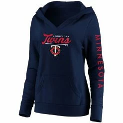 Women's Fanatics Branded Navy Minnesota Twins Core High Class Crossover Pullover Hoodie 5 Women's Fanatics Branded Navy Minnesota Twins Core High Class Crossover Pullover Hoodie -Metaverse shop unnamed file 11986